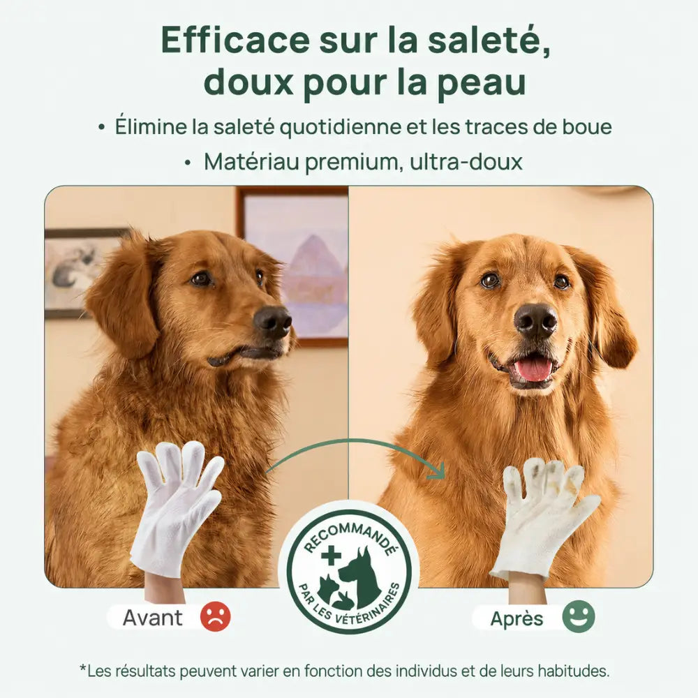 Gants nettoyant anti-saleté & anti-odeurs