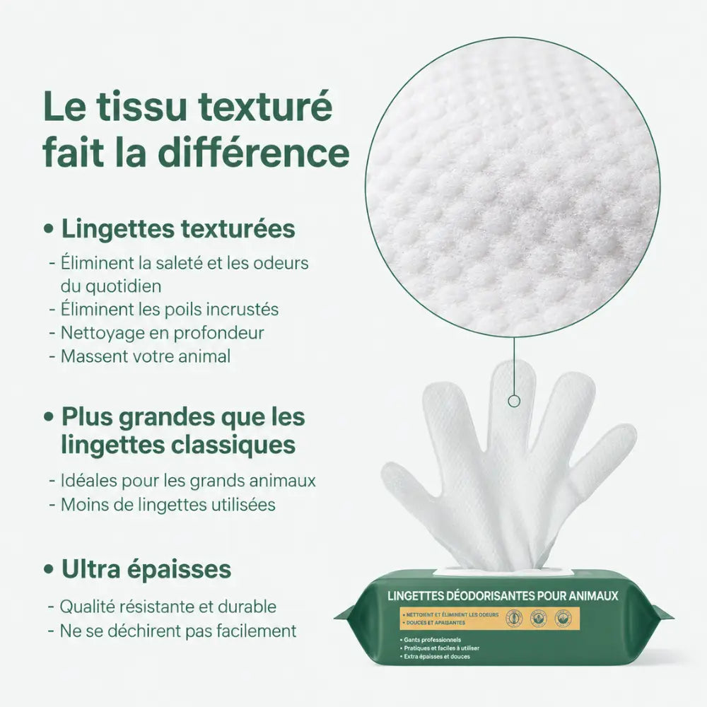 Gants nettoyant anti-saleté & anti-odeurs