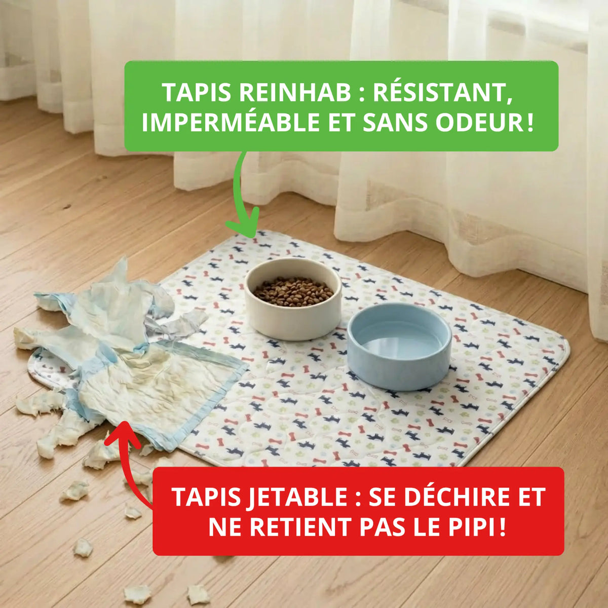 Tapis de propreté. Le dernier que vous achèterez.