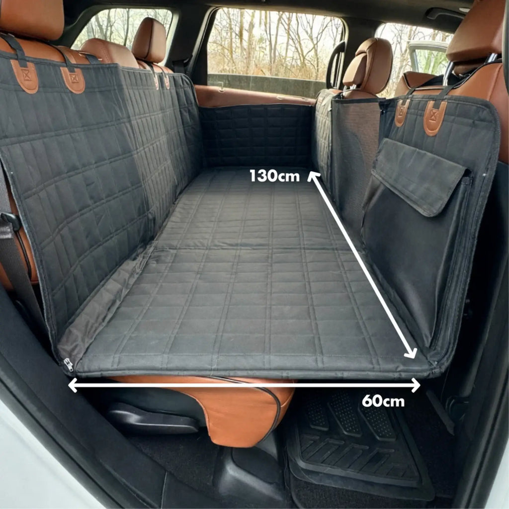 Housse de Protection Voiture pour Chien avec Base Rigide