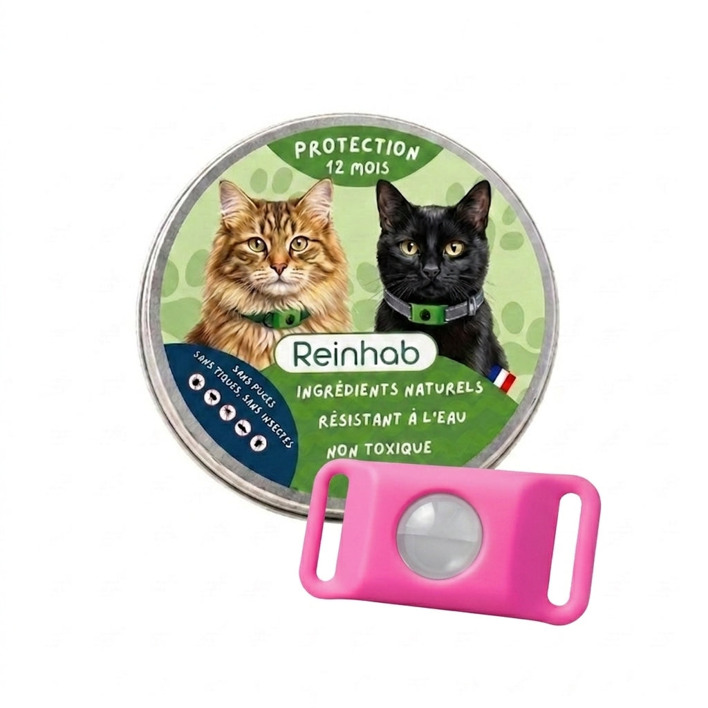 Médaillon Répulsif Naturel pour chat