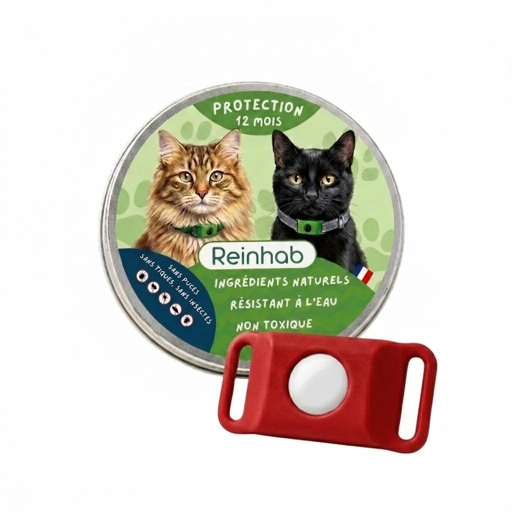 Médaillon Répulsif Naturel pour chat