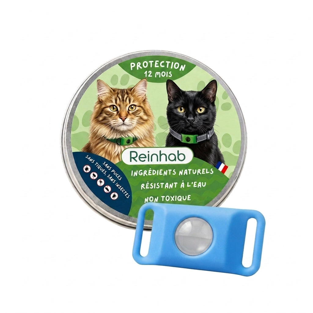 Médaillon Répulsif Naturel pour chat