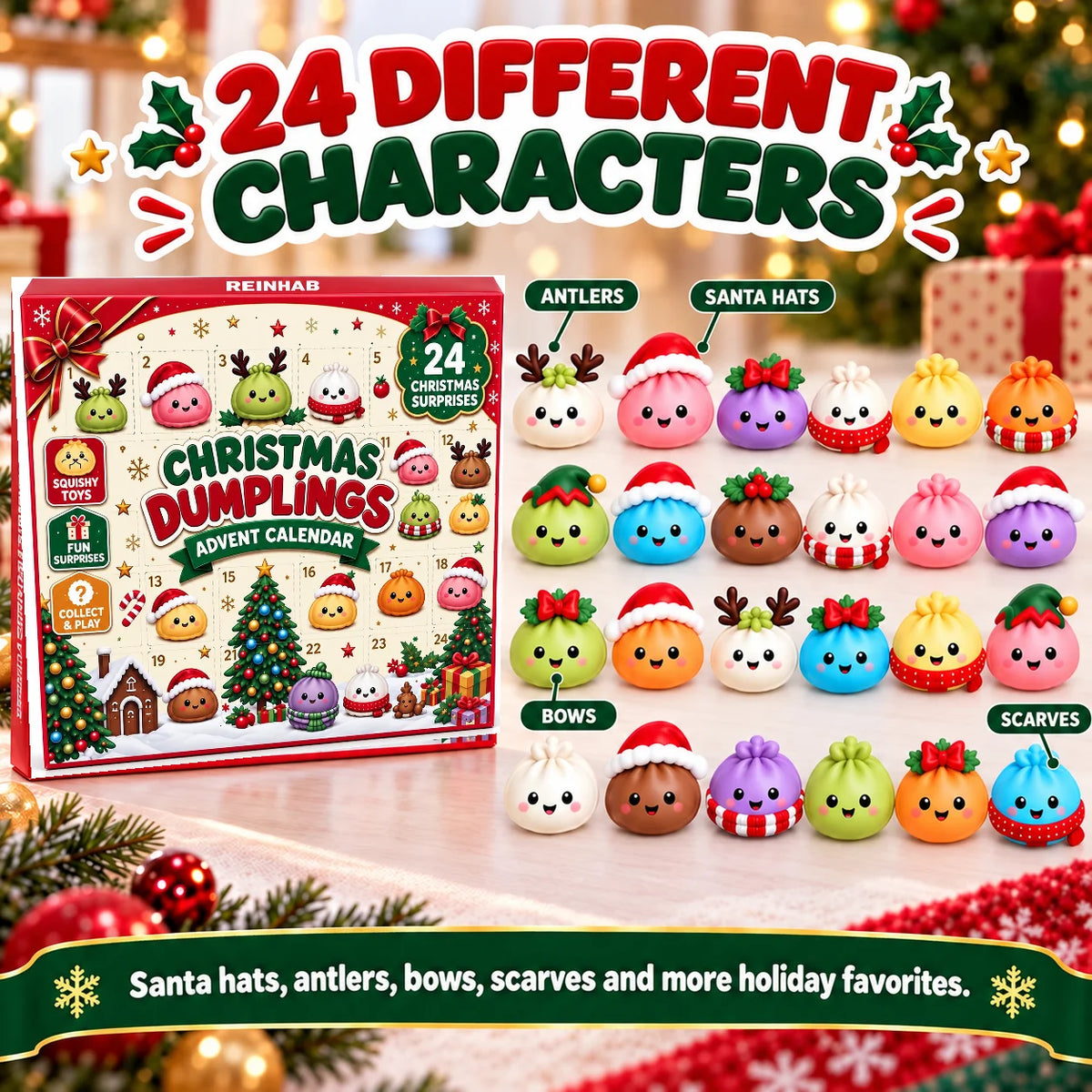 24 different characters