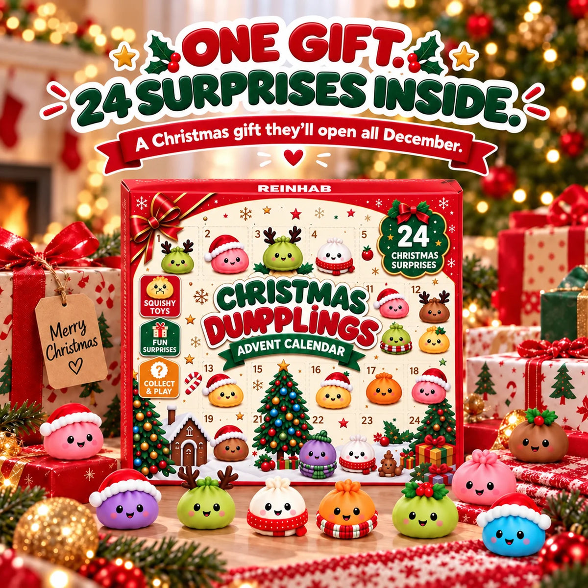One gift, 24 surprises inside