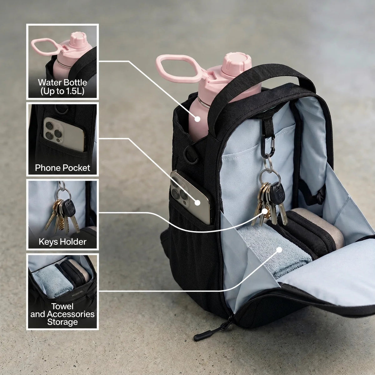 Storage compartments