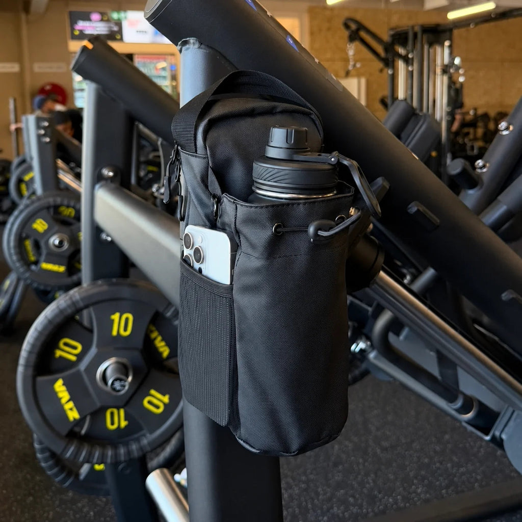 Gym bag on machine