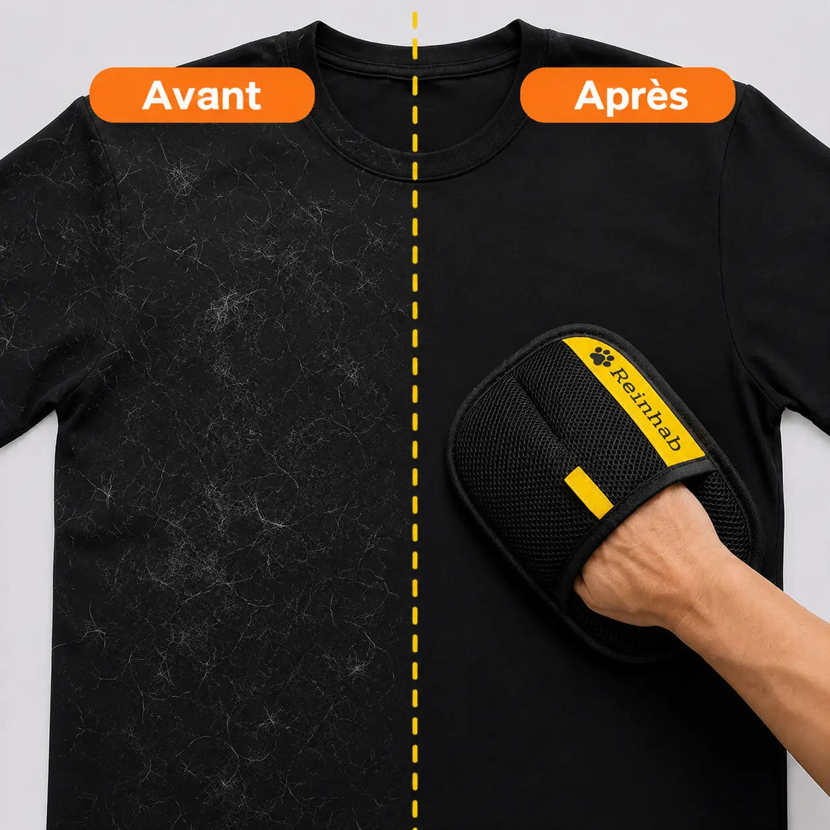 Gant Anti-Poils Réutilisable & Écologique