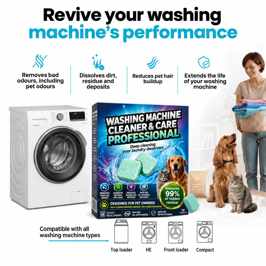 Revive your washing machine's performance