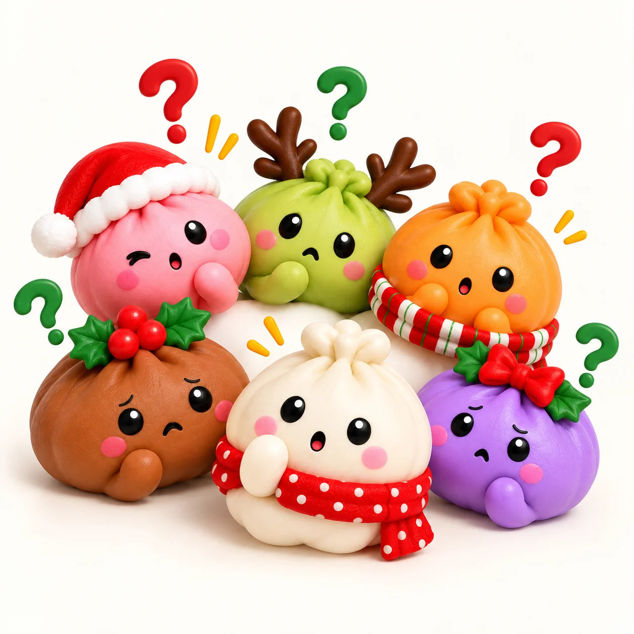 Dumplings with question marks